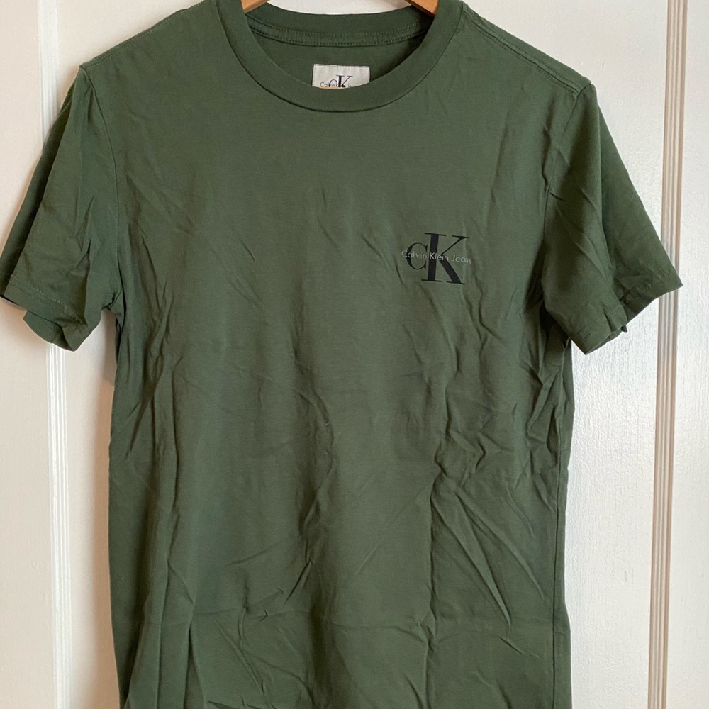 Calvin Klein Green Short sleeve T-shirt